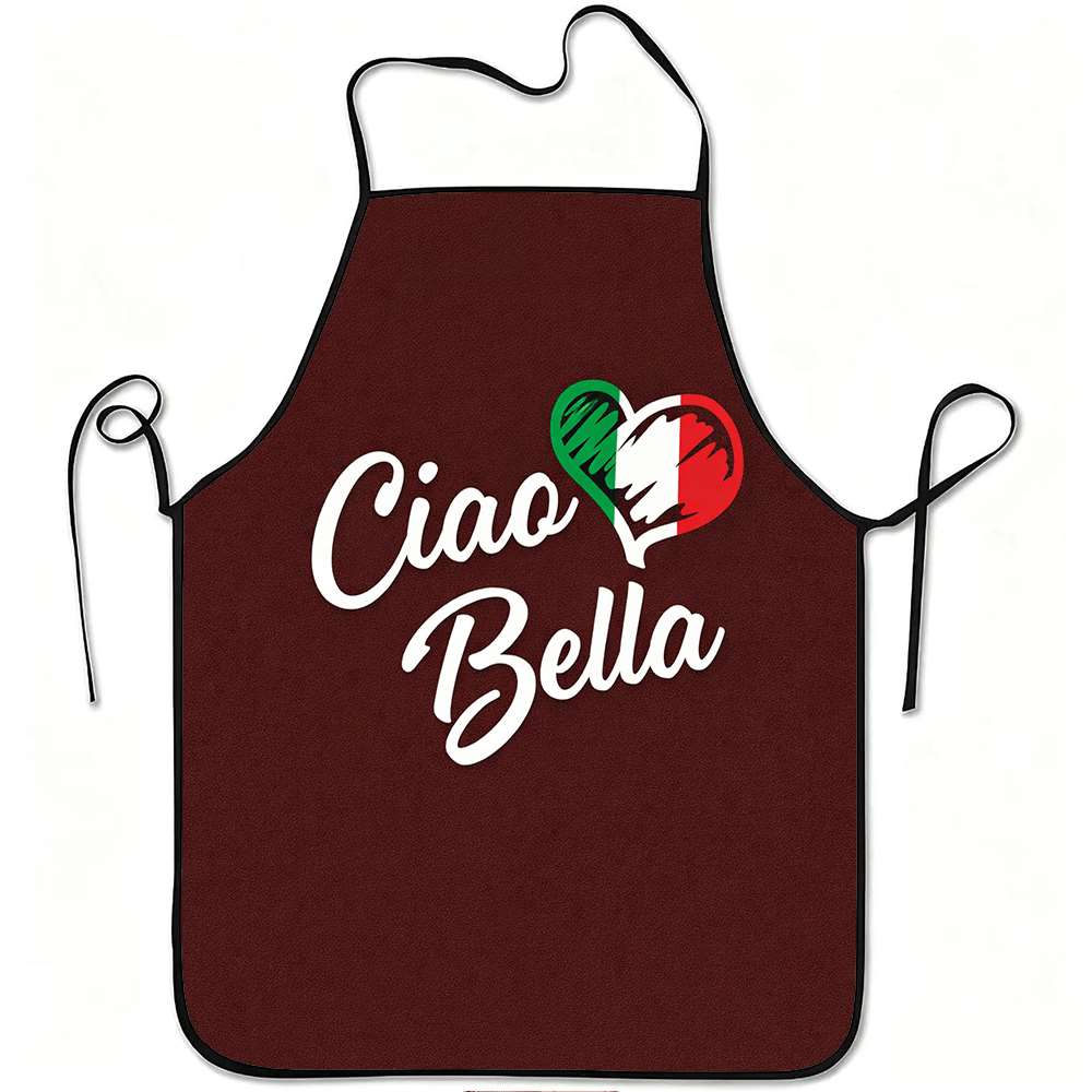 Kitchen Baking Ideas - Grembiule a tema italiano, design vintage