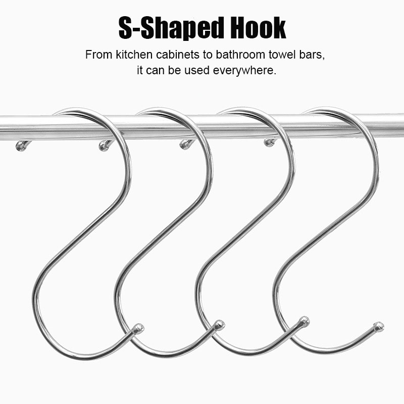 Kitchen Baking Rack - Ganci a S in acciaio inossidabile