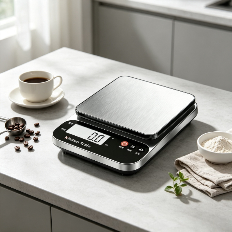 Kitchen And Baking Life - Bilancia Digitale da Cucina Unisex, Alta