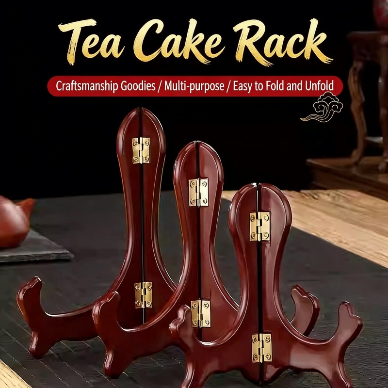 Kitchen Baking Rack - 1pc espositore per piatti in legno