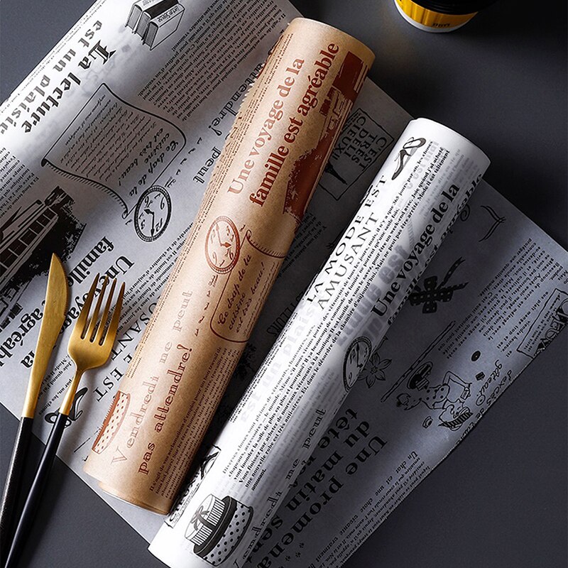 Kitchen Baking Paper - Rotolo di carta assorbente per la