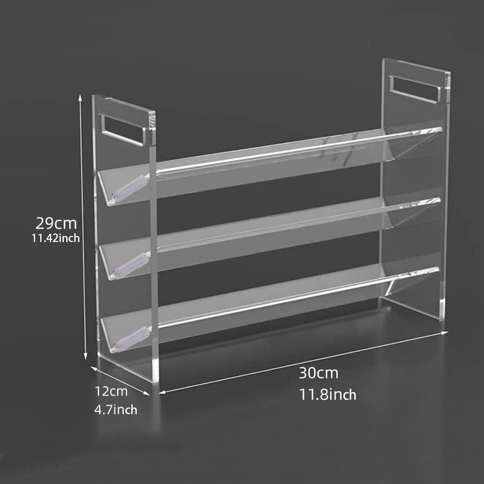 Kitchen Cabinet Baking Organizer - Portaspezie in Acrilico, Scaffale per Dessert,