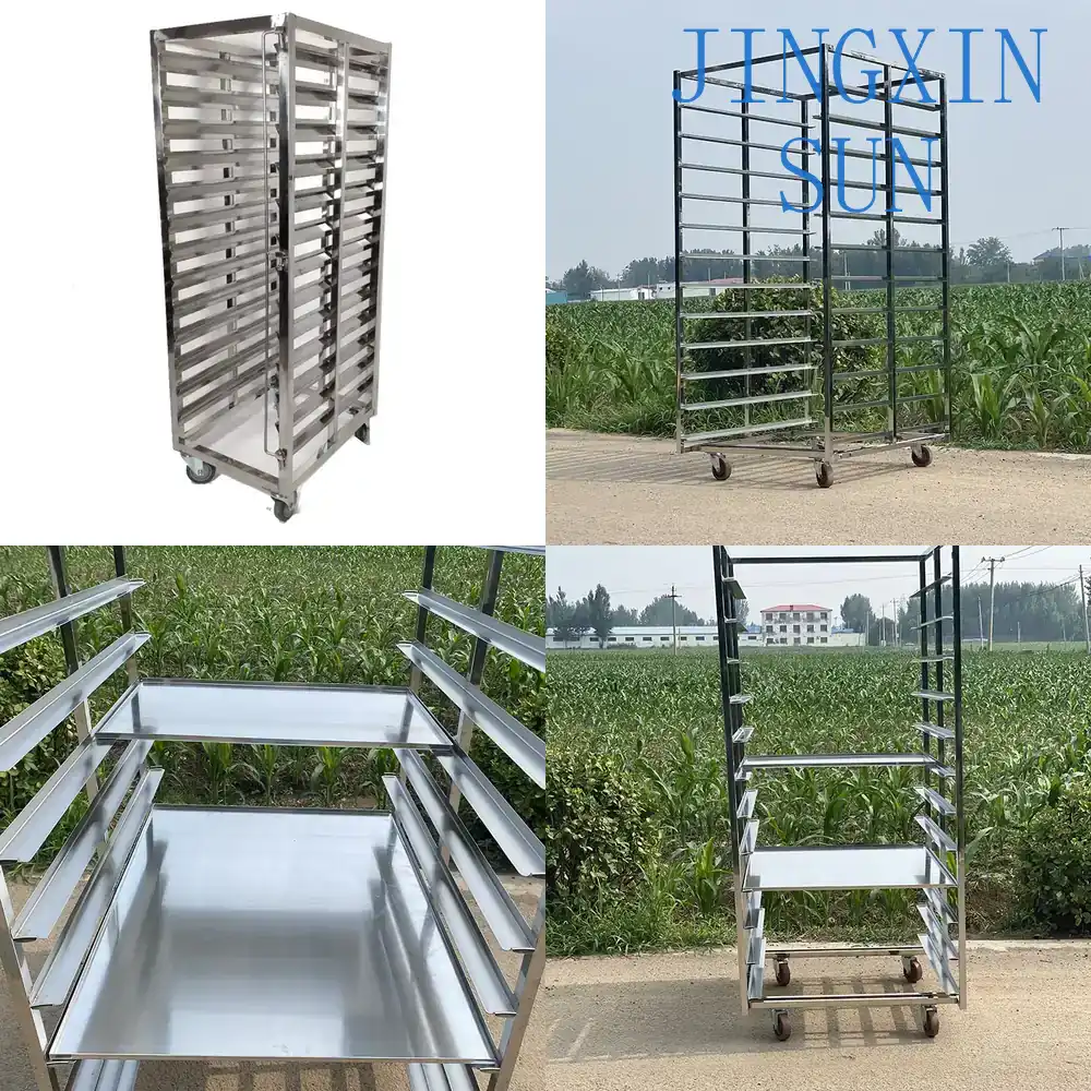 Kitchen Baking Cart - Carrello da Forno in Acciaio Inossidabile