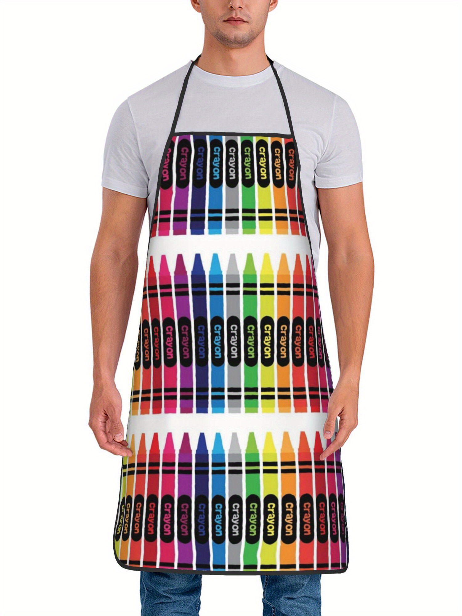 Kitchen Baking Background - Grembiule Impermeabile con Stampa Integrale a