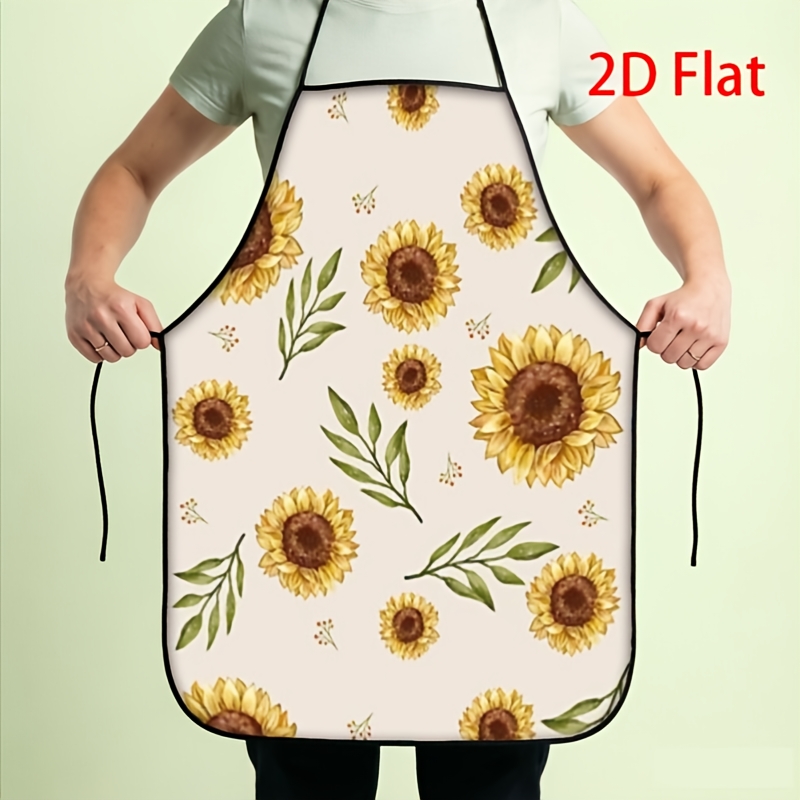Kitchen Baking Background - 1 pezzo Grembiule Creativo Stampato in