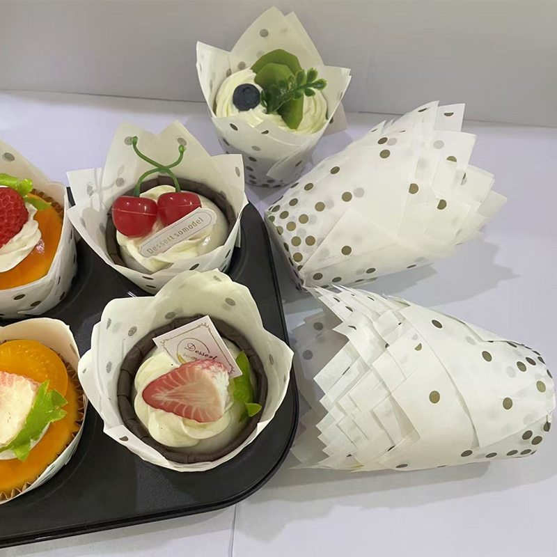 Kitchen Baking Paper - 50/100 Pezzi Pirottini per Dolci a