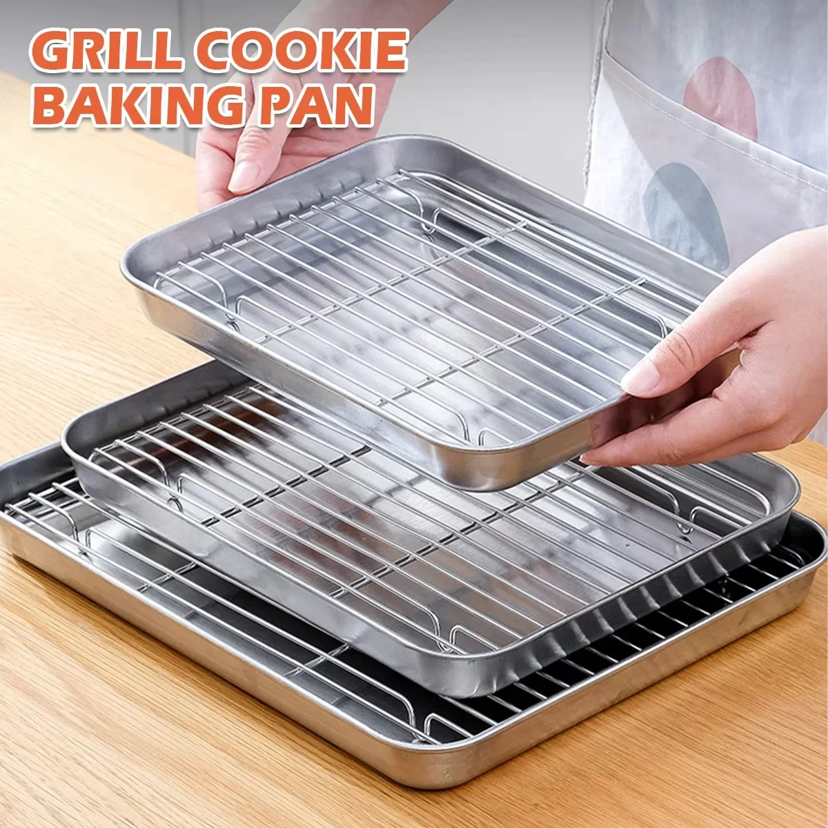 Teglia da forno in acciaio ino - Kitchen Baking Rack recensione e prezzo