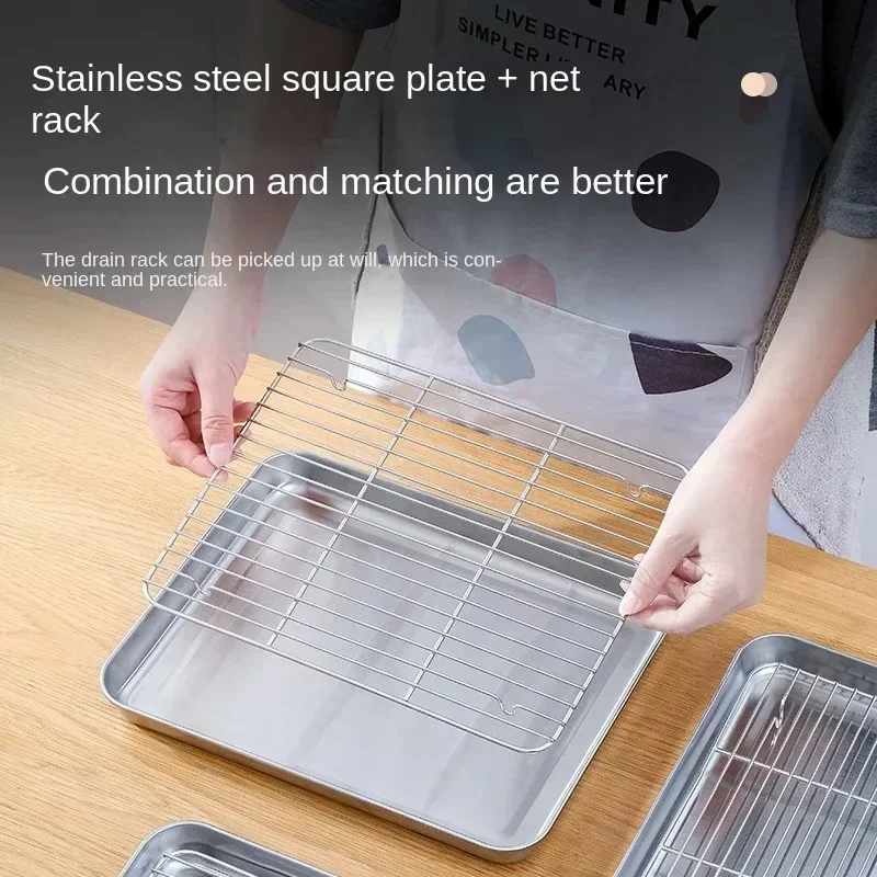 Teglia da forno in acciaio ino - Kitchen Baking Rack recensione e prezzo