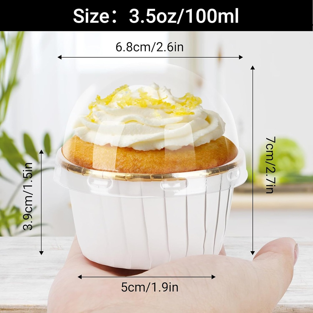 50 pezzi Muffin Cup Involucri  - Kitchen Baking Paper recensione e prezzo