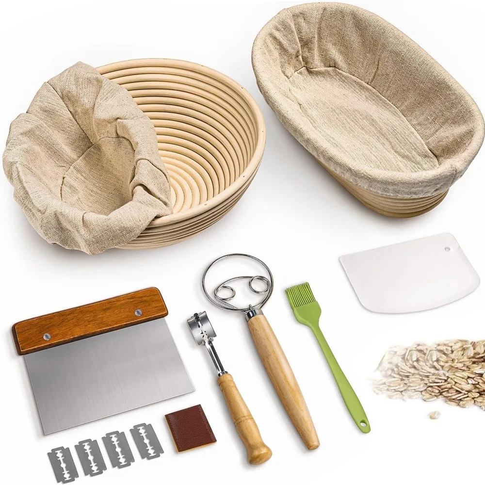 Set di 14 Cestini per Lievitaz - Proofing Basket Banneton recensione e prezzo