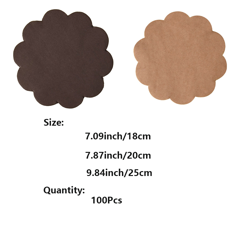 100 pezzi di pizzo usa e getta - Kitchen Baking Paper recensione e prezzo