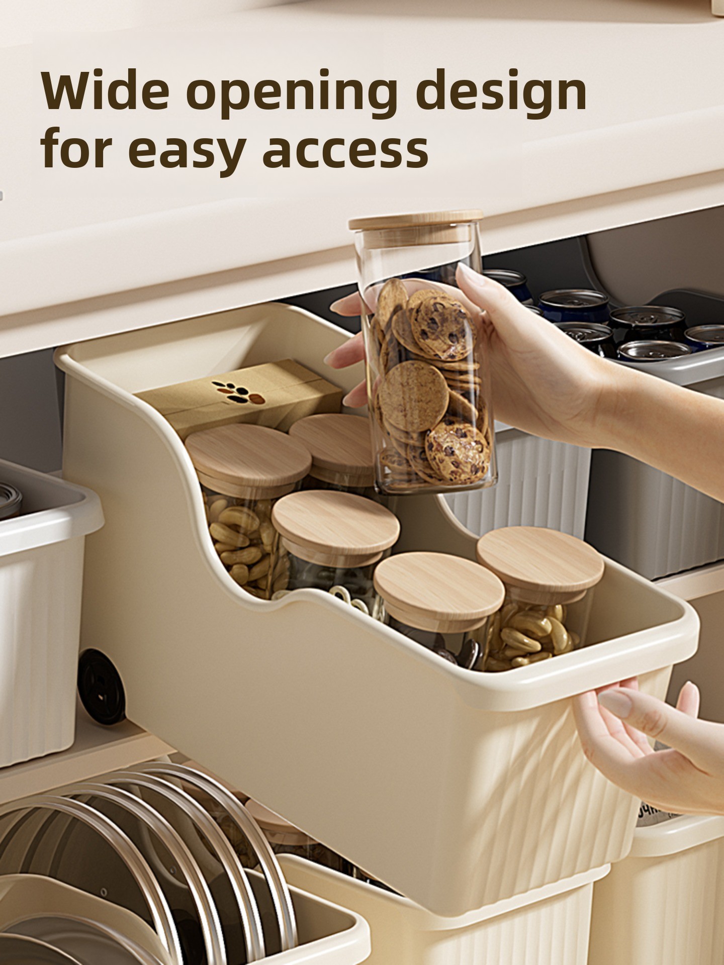 Contenitore Organizzatore da C - Kitchen Cabinet Baking Organizer recensione e prezzo