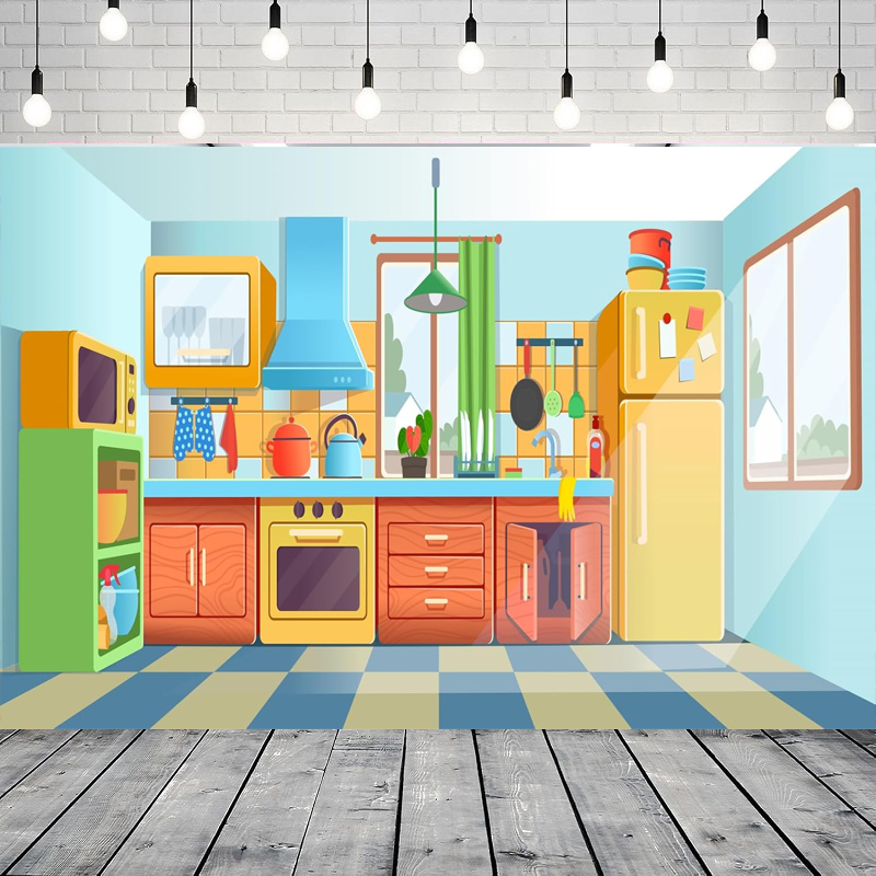 Sfondo fotografico per bambini - Kitchen Baking Background recensione e prezzo