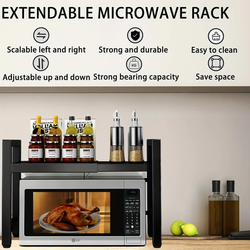 Mensola Espandibile per Microo - Kitchen Baking Rack recensione e prezzo