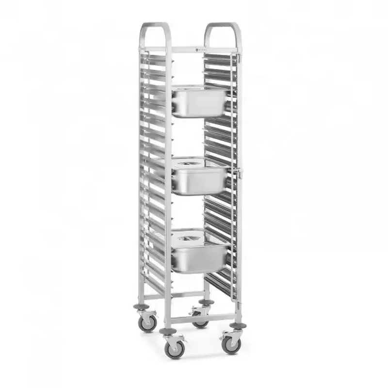 Carrello per teglie GN a 4 ruo - Kitchen Baking Cart recensione e prezzo